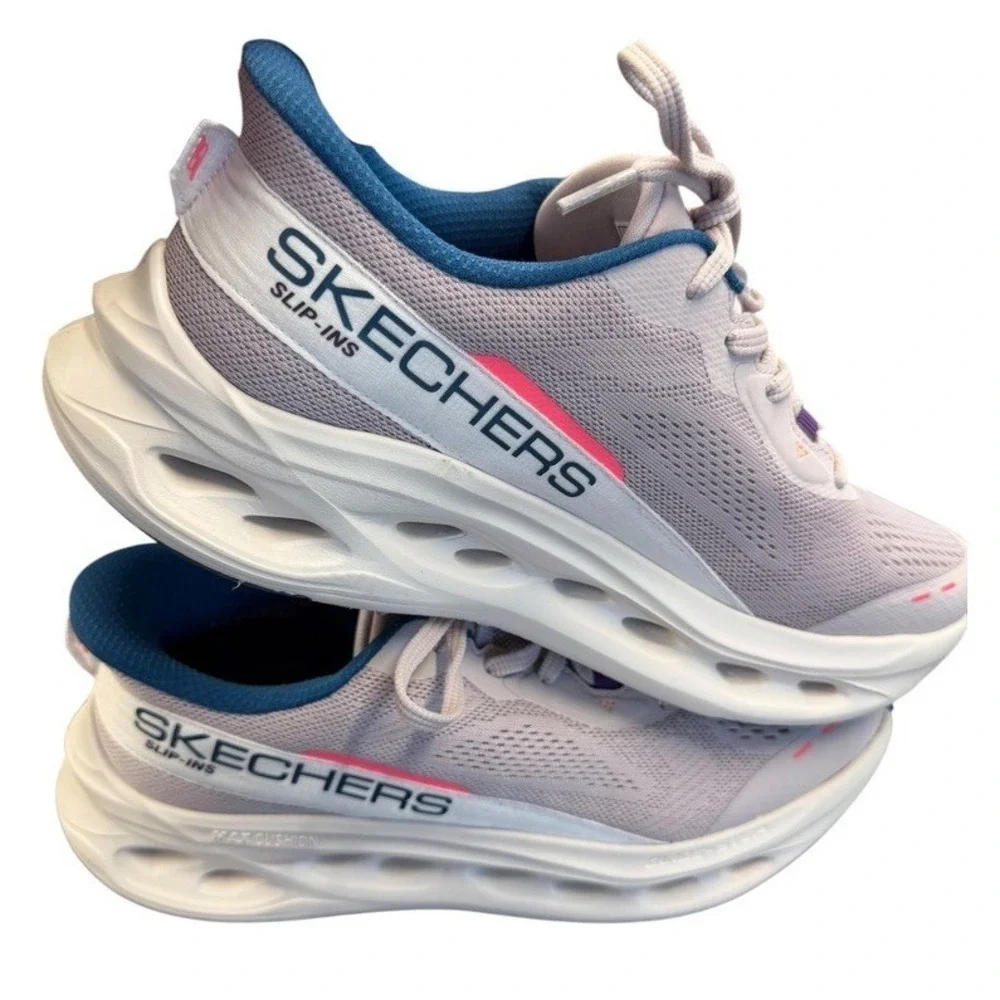 Skechers Slip-ins Max Cushioning‎ Premier 2.0 Lavender Shoes 129400 Womens 9